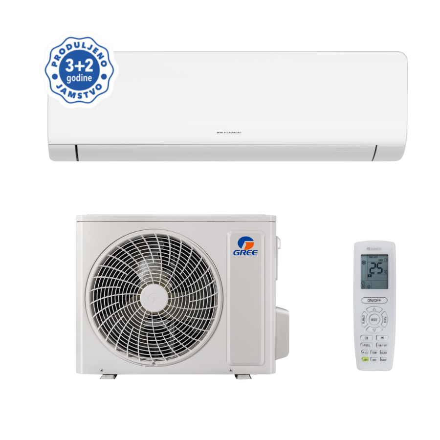GREE R32 REGULAR COSMO, GWH12AWCXD-K6DNA1D(I)/GWH12AWCXD-K6DNA1D(O) - 3,50 kW
